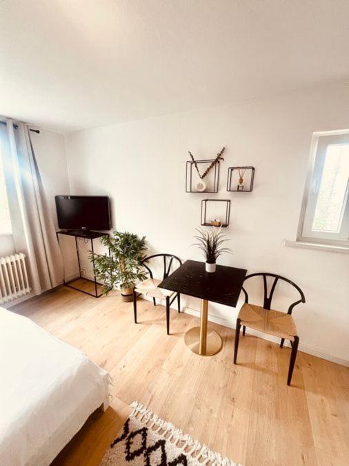 Ferienwohnung An Der Uniklinik Mit Eigener Kueche Und Renoviertem Badezimmer Хомбург Экстерьер фото